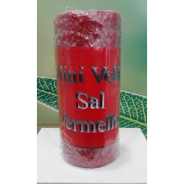 Salt candle Red