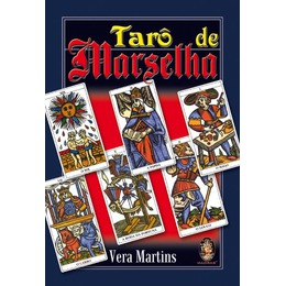 Tarô de Marselha  COM 22 CARTAS COLORIDAS de Vera Martins