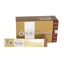 Inc. Golden Nag Chandan 15gr (1unid.) 