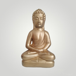 Buda Sentado Dourado
