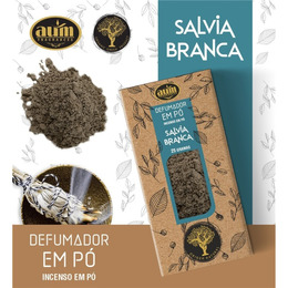 Aum Defumador em Pó - Salvia Branca