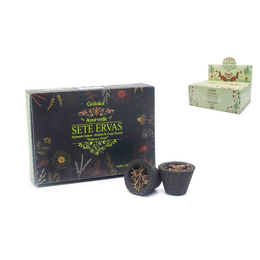 Copos de Resina Aromática - 7 Ervas