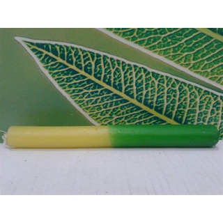 Candle 15 X 15-Yellow/Green Und